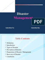 Disaster Management PPTT