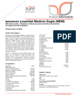AL154A-Minimum Essential Medium Eagle (MEM) With Earle's Salts, L-Glutamine, Sodium Pyruvate and Sodium Bicarbonate