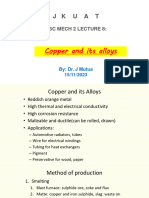 Copper and Its Alloys 2023