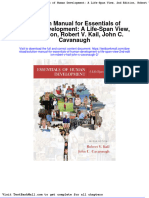 Solution Manual For Essentials of Human Development A Life Span View 2nd Edition Robert V Kail John C Cavanaugh 2