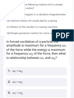 Oscillation MCQ 14