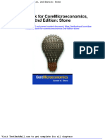Test Bank For Coremicroeconomics 2nd Edition Stone