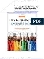 Solution Manual For Social Statistics For A Diverse Society Seventh Edition