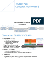 DRAM Basics by Prof. Matthew D. Sinclair 