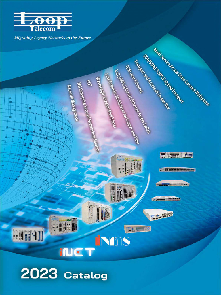 Loop Telecom Product Catalog 2023 | PDF | Network Switch | Computer Network