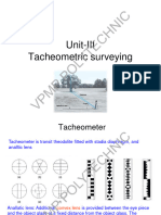 Unit III Tacheometry