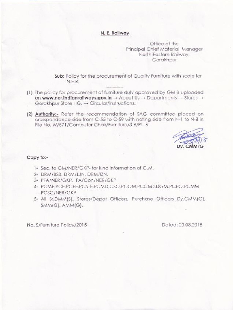 Furniture Policy PDF