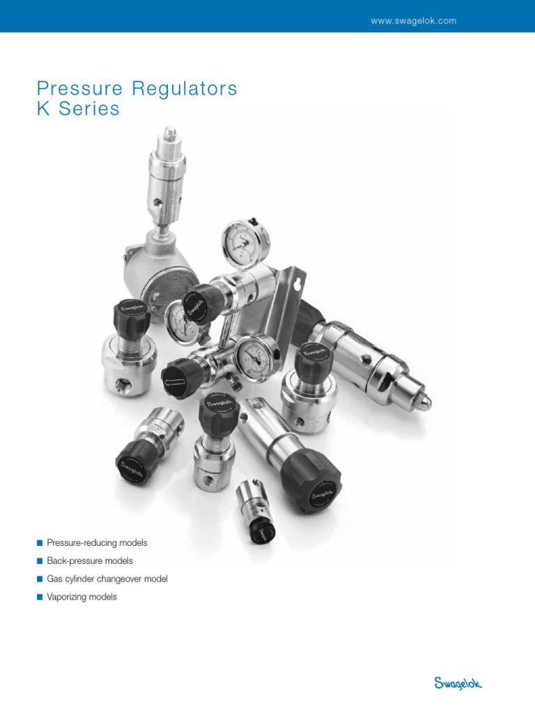 Swagelok Pressure Reducing Devices Pdf Valve Pipe Fluid