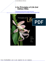 Test Bank For Principles of Life 2nd Edition Hillis