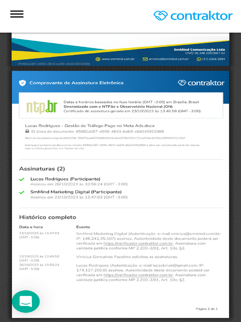 Contraktor Login Acesso As Plataformas Light e Starter | PDF