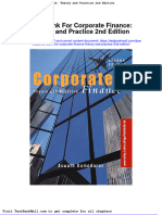 Test Bank For Corporate Finance Theory and Practice 2nd Edition