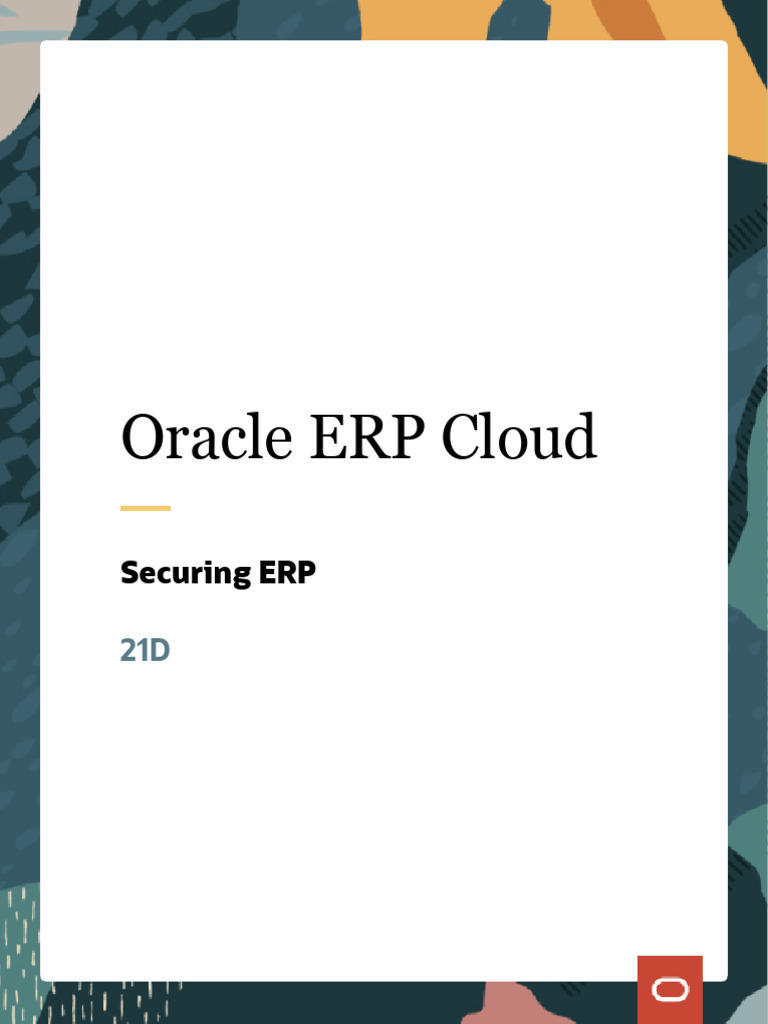 Securing Erp | PDF | Cloud Computing | Enterprise Resource Planning