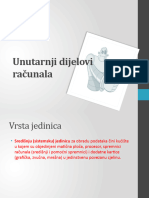 3.-Unutarnji Dijelovi Racunala