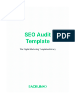 SEO Audit Template