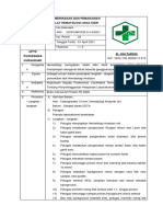 Ok Sop Pemeriksaan Dan Pemakainan Alat Hematologi Analyser