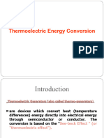 Thermoelectric Conversion Finalized