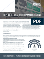 Positive Supplier Relationship Management