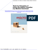 Test Bank For Principles of Microeconomics 6th Edition Canadian Gregory Mankiw Download