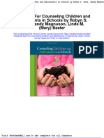Test Bank For Counseling Children and Adolescents in Schools by Robyn S Hess Sandy Magnuson Linda M Mary Beeler