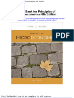Test Bank For Principles of Microeconomics 8th Edition