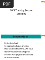 AWS - Session 1 (Introduction, Global Infra)