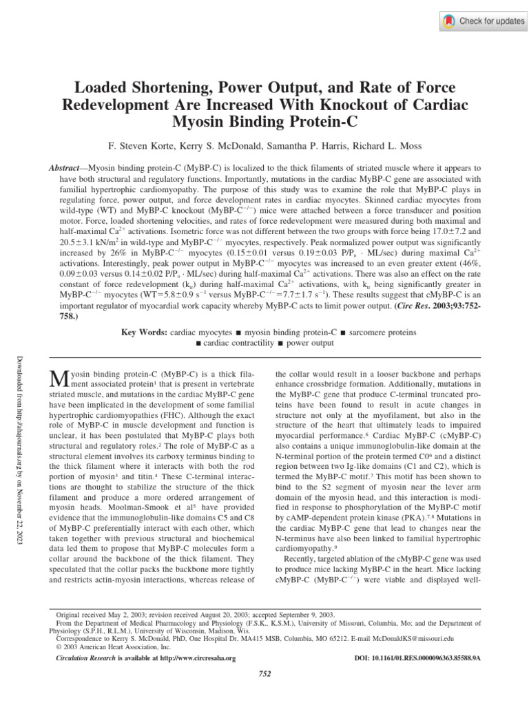 Cardiac Power Output Ratio