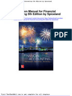 Solution Manual For Financial Accounting 5th Edition by Spiceland