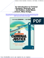 Test Bank For Introduction To Criminal Justice Systems Diversity and Change 3rd Edition Callie Marie Rennison Mary Dodge