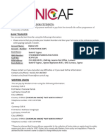 International Payment Methods UoS