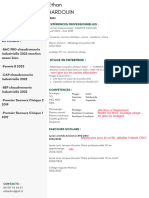 CV HARDOUIN Ethan