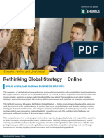 INSEAD Rethinking Global Strategy - Online - Brochure