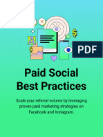 Paid Social Best Practices