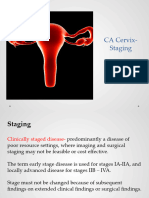 CA Cervix - Staging