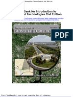 Test Bank for Introduction to Geospatial Technologies 2nd Edition