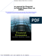 Solution Manual For Financial Economics Fabozzi Neave Zhou 1st Edition
