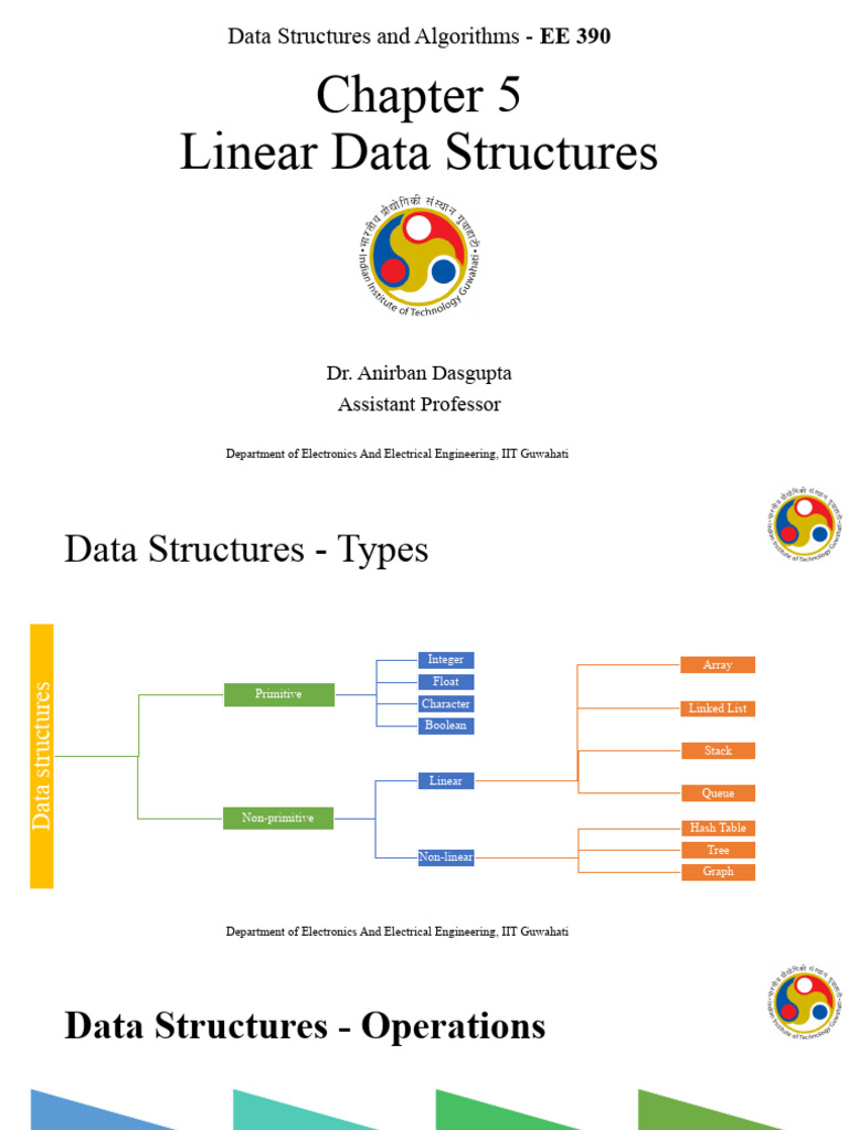 05 Linear Data Structures | PDF | Queue (Abstract Data Type) | Computer ...
