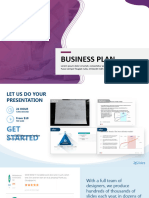 Business Plan PPT Template - 10 Slides - Creative
