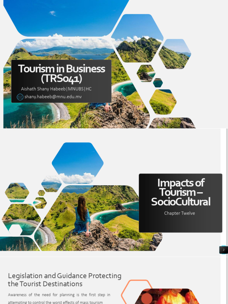 12C Social Cultural Impacts | PDF | Tourism | Sustainability