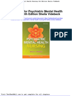 Test Bank For Psychiatric Mental Health Nursing 6th Edition Sheila Videbeck
