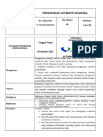 Spo Penggunaan Antibiotik Rasional