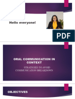 Oral Communication PPT 4