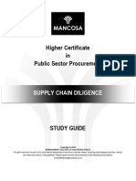 HCPSP Supply Chain Diligence July 2018