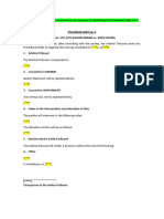 Procedural Order No 3 (Template)