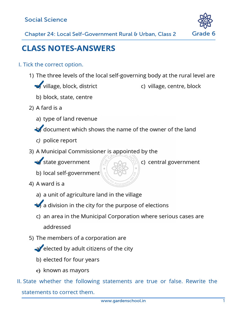 AK CN Grade+6 Social+Science Chapter+24 Class+2 v03 | PDF | Government ...