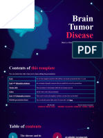 Brain Tumor Disease by Slidesgo