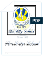 EYE Teachers Handbook - AY 2023-24