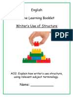 English Super Challenge Y11 Revision Structure.225880090