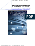 Solution Manual For Systems Analysis and Design 7th Edition Alan Dennis