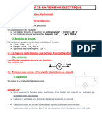 Tension Electrique