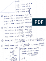 Trigonometric Formulas